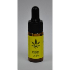 CBD Olie met 2.5% CBD (Cannabidiol)