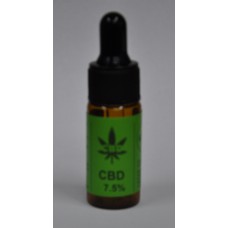 CBD Olie met 7.5% CBD (Cannabidiol)
